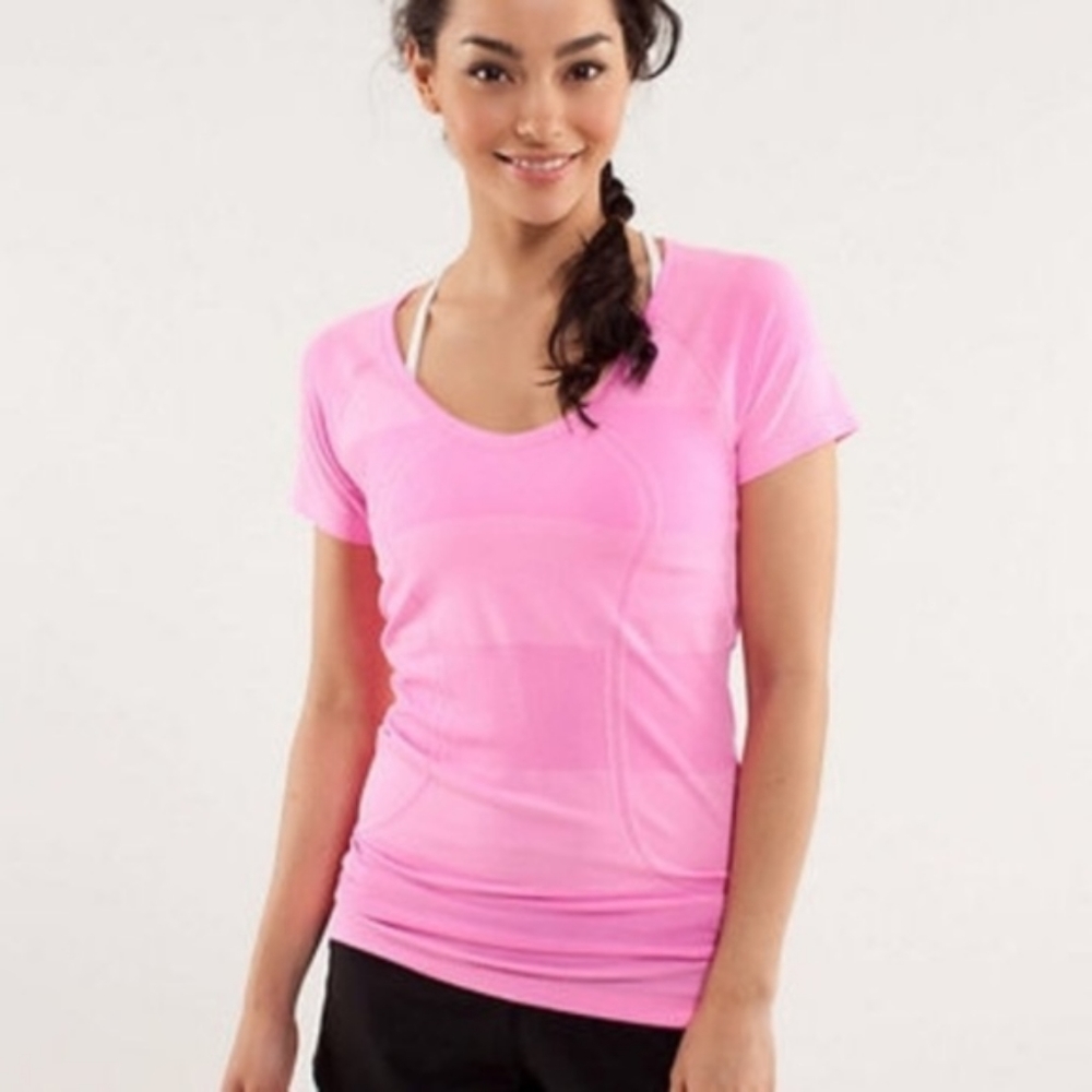 lululemon athletica Pink Extra Long Swiftly Tech